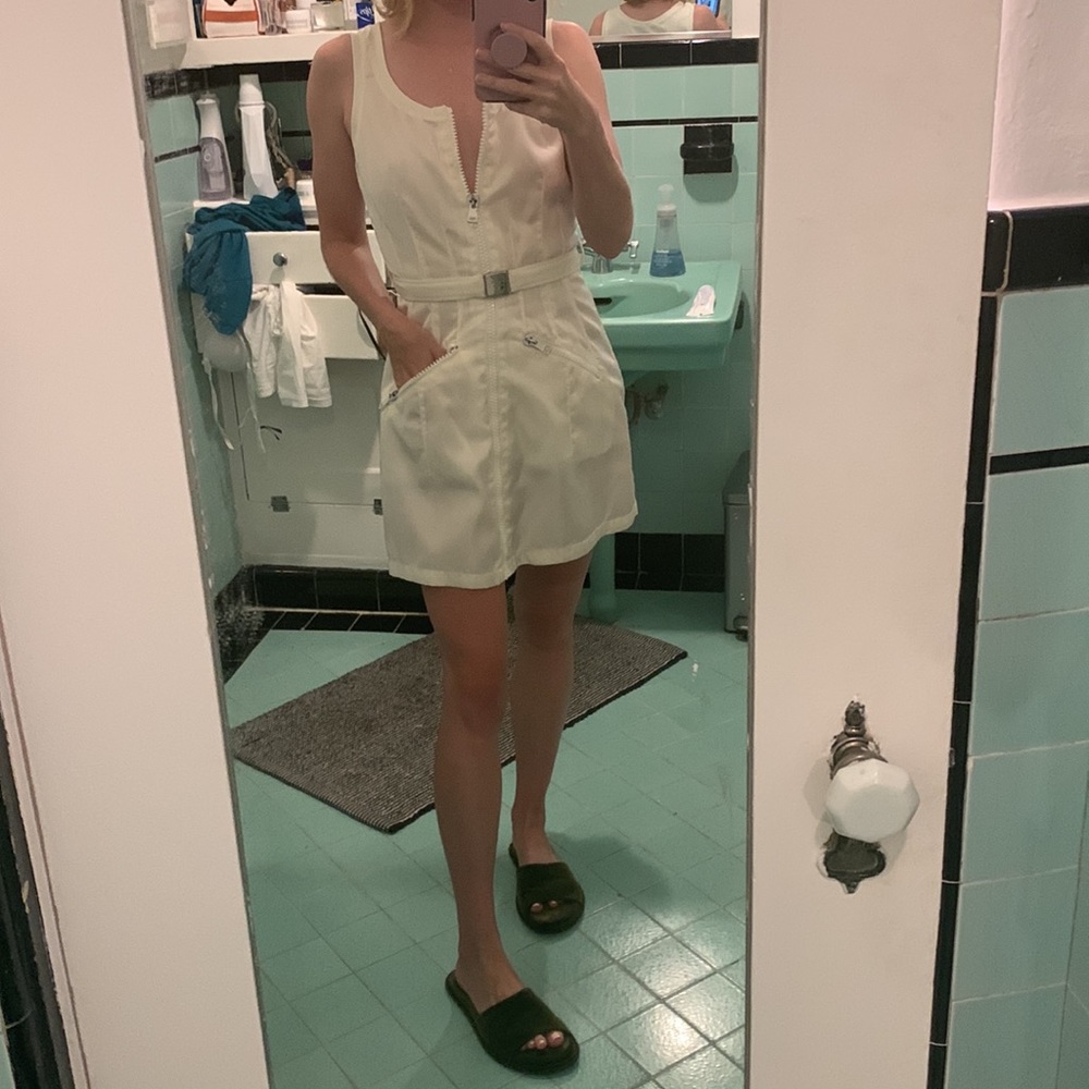 Vintage 90s Prada Nylon Dress - Picture 2 of 16